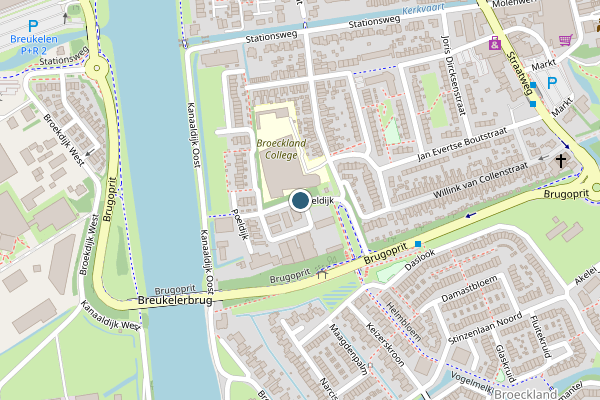 Politie-melding op Poeldijk, Breukelen op 21 juni, kaart-overzicht