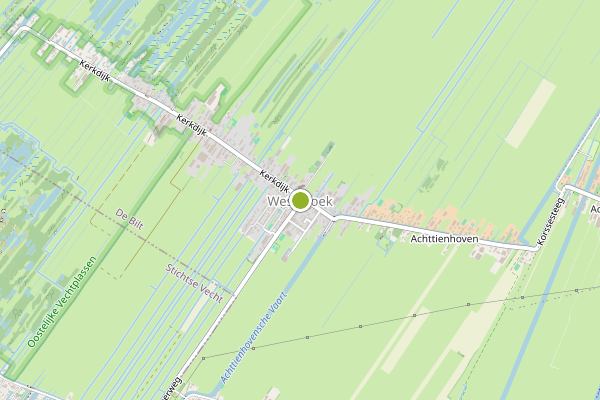 Ambulance-melding op Westbroek op 22 juni, kaart-overzicht