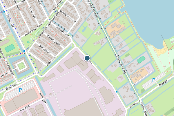Politie-melding op Oostzee, Woerden op 22 juni, kaart-overzicht