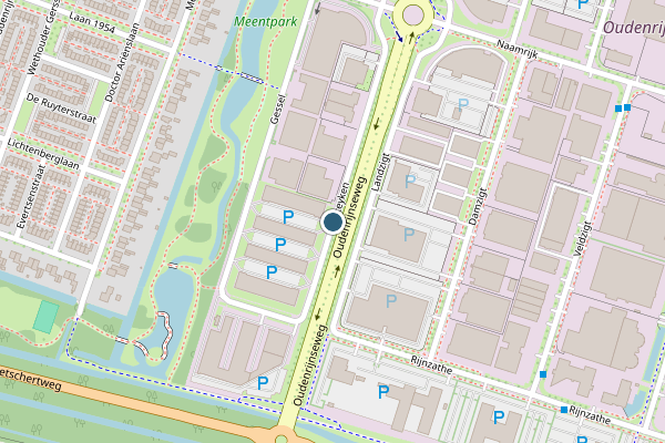 Politie-melding op Boteyken, De Meern op 22 juni, kaart-overzicht