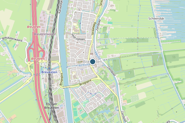 Politie-melding op voertuig, Breukelen op 25 juni, kaart-overzicht
