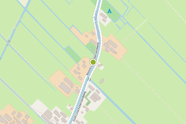 Ambulance-melding op Noord-Linschoterzandweg, Snelrewaard op 25 juni, kaart-overzicht