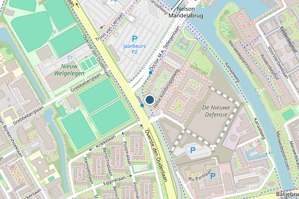 Politie-melding op Cornelia Moeslaan, Utrecht op 25 juni, kaart-overzicht